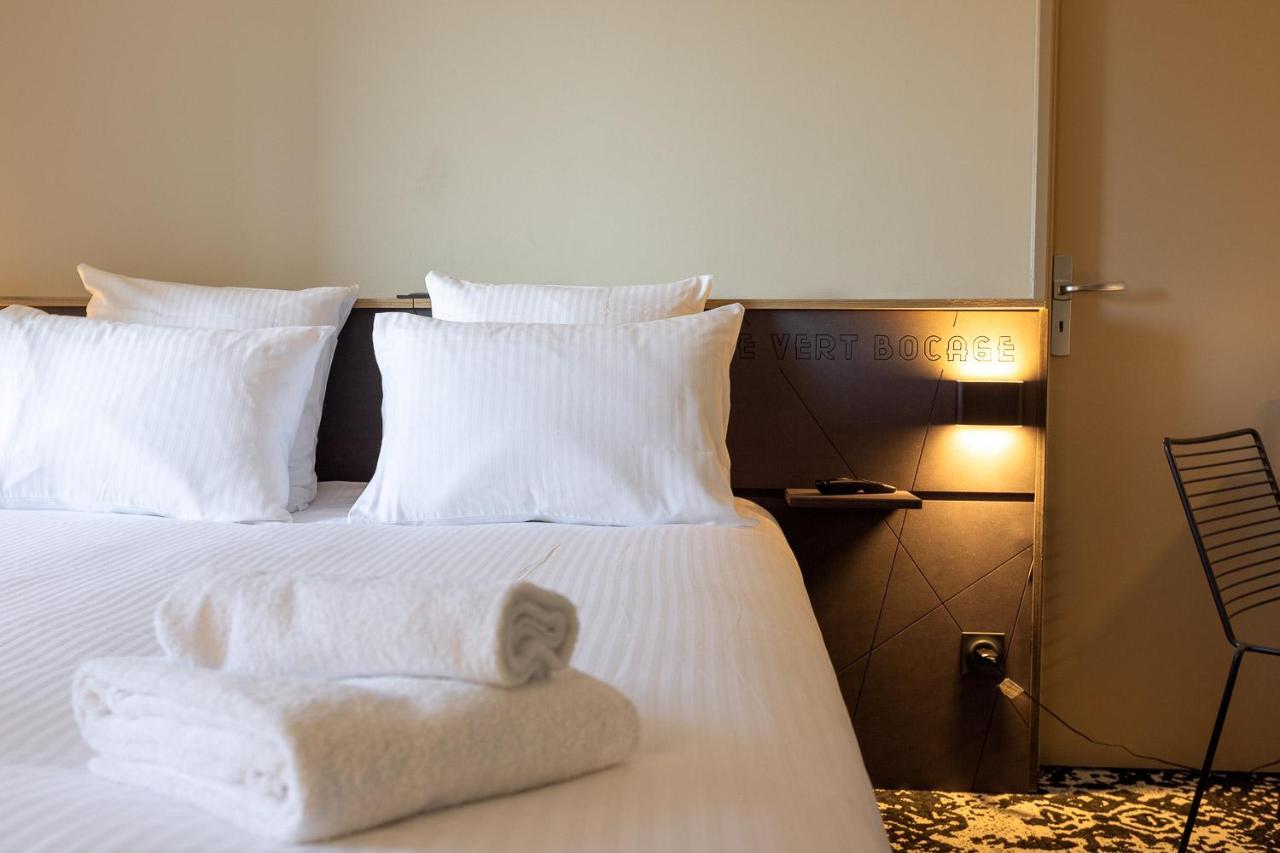 Logis Hotel & Restaurant Le Vert Bocage Franqueville-Saint-Pierre Esterno foto