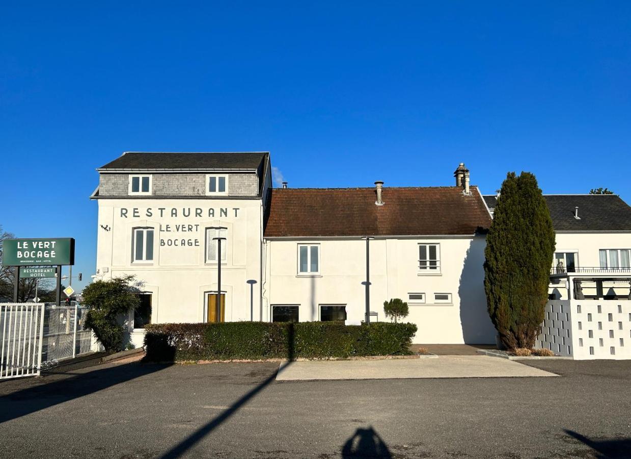 Logis Hotel & Restaurant Le Vert Bocage Franqueville-Saint-Pierre Esterno foto