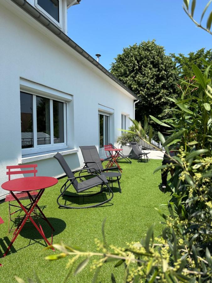 Logis Hotel & Restaurant Le Vert Bocage Franqueville-Saint-Pierre Esterno foto
